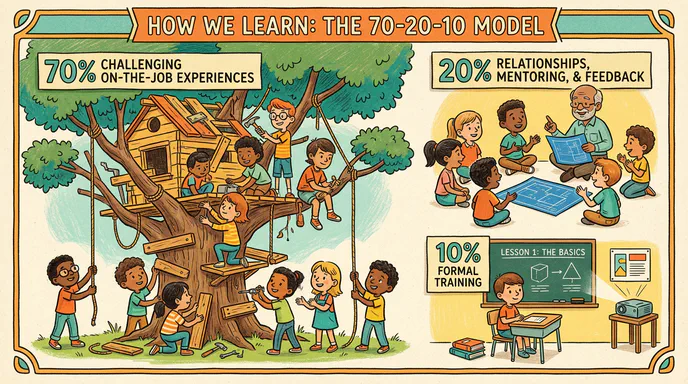 Why E-Learning Fails the 70-20-10 Test