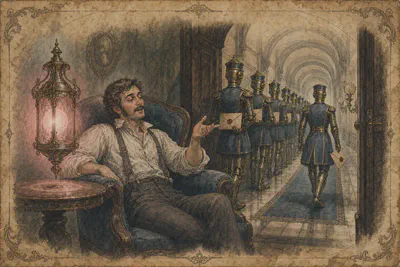 Not only do you have a personal assistant. The assistant has an army of valets waiting outside the door.