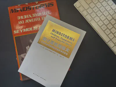 Two books on my desk