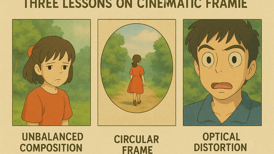 Three Lessons on Cinematic Framing