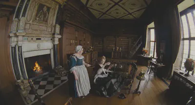 This is the last shot with visible distortion